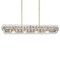Maxim Lighting Loren 54'' Linear Chandelier, Weathered Brass 21826TCWBR - alternate 2
